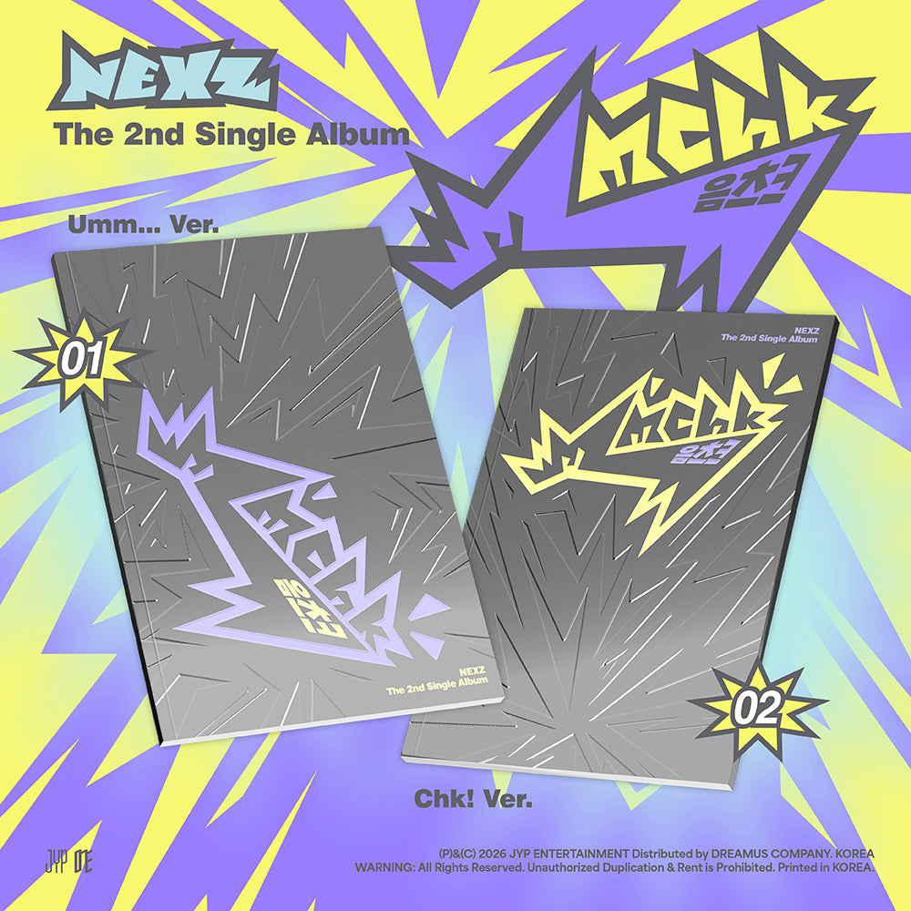 NEXZ(넥스지) 싱글 2집 <Mmchk> (Umm…ver. / Chk! ver.)