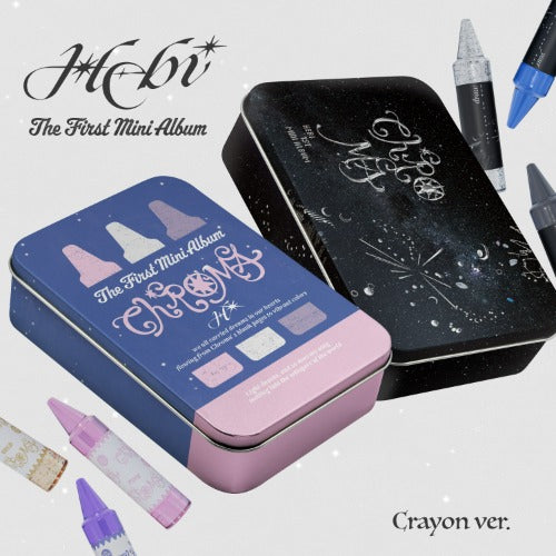 Hebi (헤비) Hebi 1st Mini Album 'Chroma' (Crayon Ver.) (Spectrum / Mono)