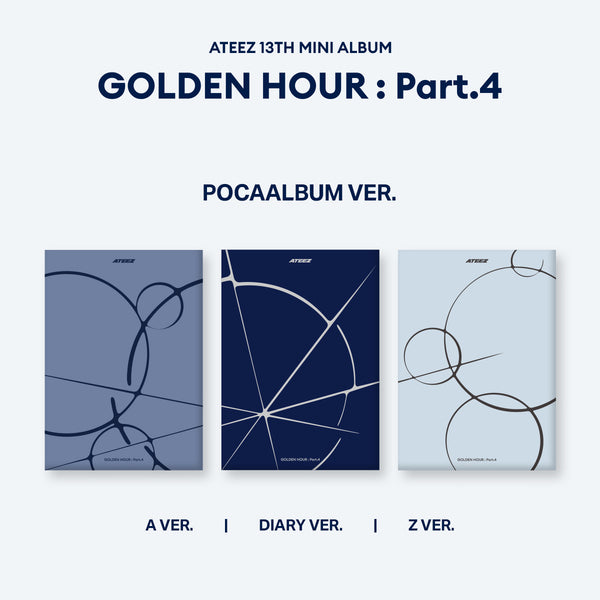 ATEEZ (에이티즈) GOLDEN HOUR : Part.4 POCAALBUM VER.