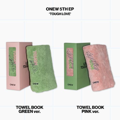 온유(ONEW) 미니앨범5집_TOUGH LOVE (TOWEL BOOK Ver.)