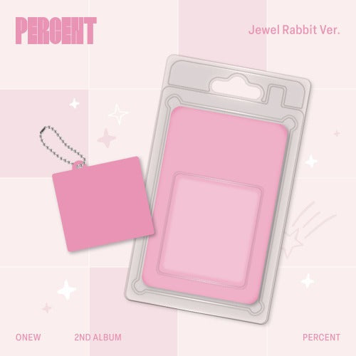 온유(ONEW) 정규앨범2집 PERCENT (Jewel Rabbit Ver.)