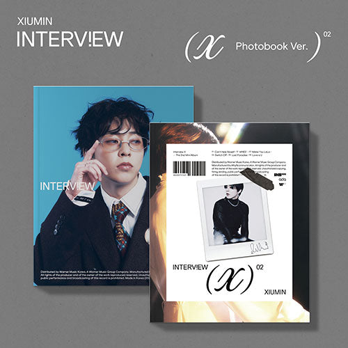 시우민 (XIUMIN) Interview X (Photobook Ver.)