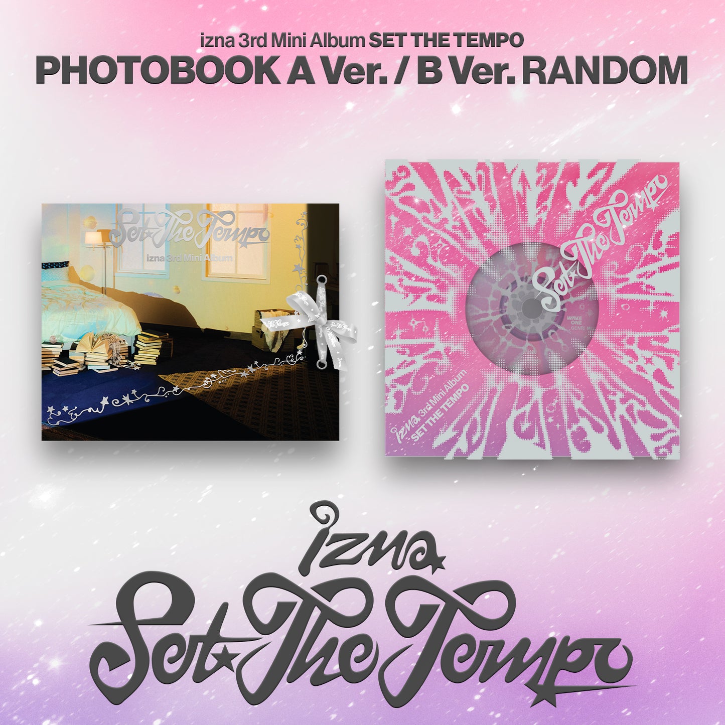 izna (이즈나) - SET THE TEMPO (PHOTOBOOK A Ver. / PHOTOBOOK B Ver.)