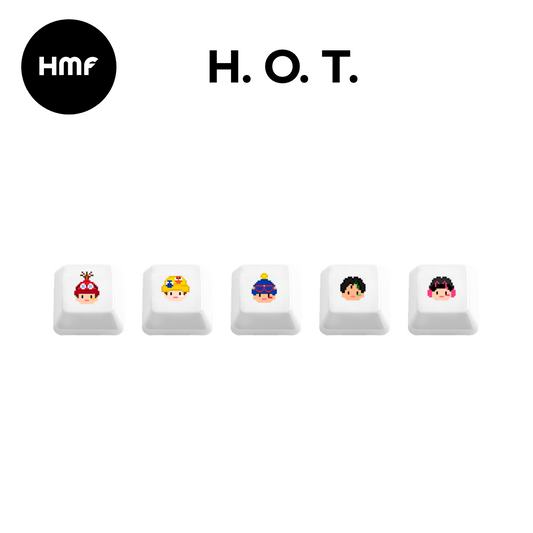 [예약 구매] [HANTEO MUSIC FESTIVAL MD] H.O.T. 캐릭터 키캡 (랜덤 1종)