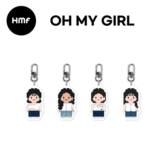 [예약 구매] [HANTEO MUSIC FESTIVAL MD] OH MY GIRL 캐릭터 키링 (랜덤 1종)