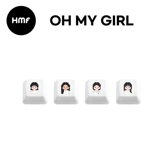 [예약 구매] [HANTEO MUSIC FESTIVAL MD] OH MY GIRL 캐릭터 키캡 (랜덤 1종)