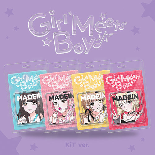 메이딘(MADEIN) - Girl Meets Boy, KiT Ver.