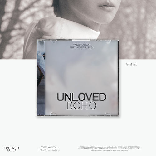 양요섭 (YANGYOSEOP) - THE 3rd MINI ALBUM 'Unloved Echo' (Jewel ver.)