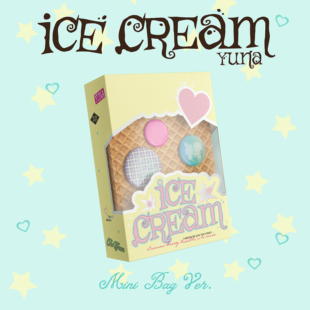 YUNA(ITZY) / <Ice Cream> 미니1집 MINI BAG Ver. (MD Ver.)