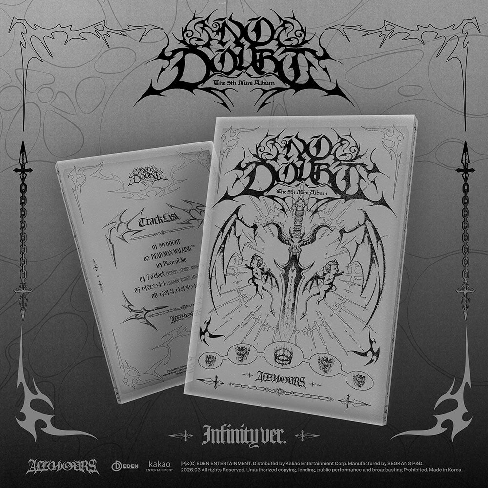 ALL(H)OURS(올아워즈) FIFTH MINI ALBUM [NO DOUBT] (INFINITY ver.)