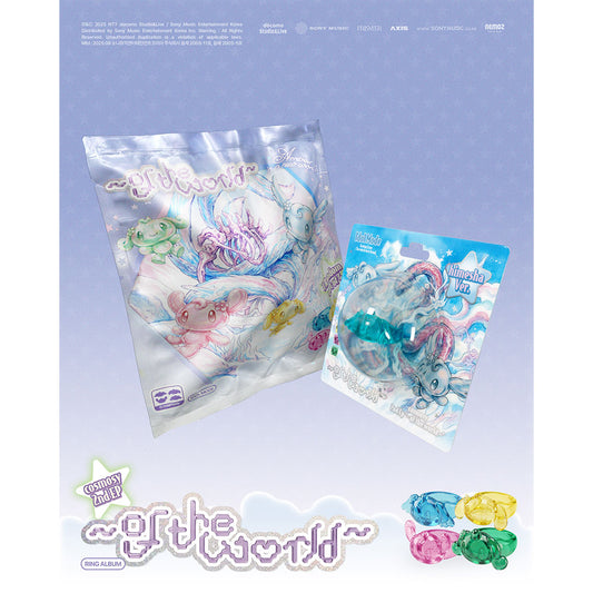 cosmosy 2nd EP ‘~ of the world ~’ Ring Album (초회 생산 한정판)