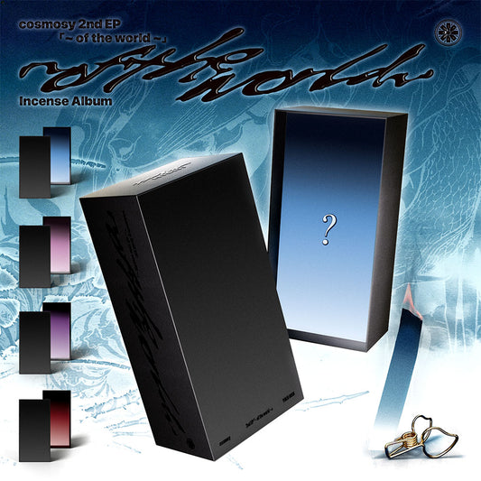 cosmosy 2nd EP ‘~ of the world ~’ Incense Album (초회 생산 한정판)