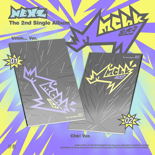NEXZ(넥스지) 싱글 2집 <Mmchk> (Umm…ver. / Chk! ver.)
