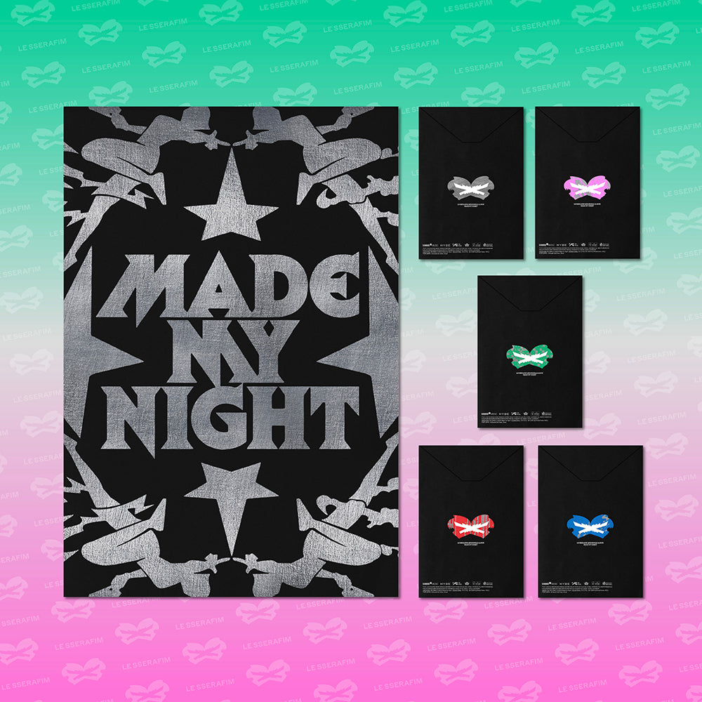 LE SSERAFIM (르세라핌) 2nd Single Album 'Made My Night' (COMPACT ver.)