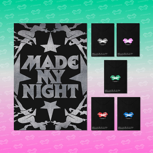 LE SSERAFIM (르세라핌) 2nd Single Album 'Made My Night' (COMPACT ver.)
