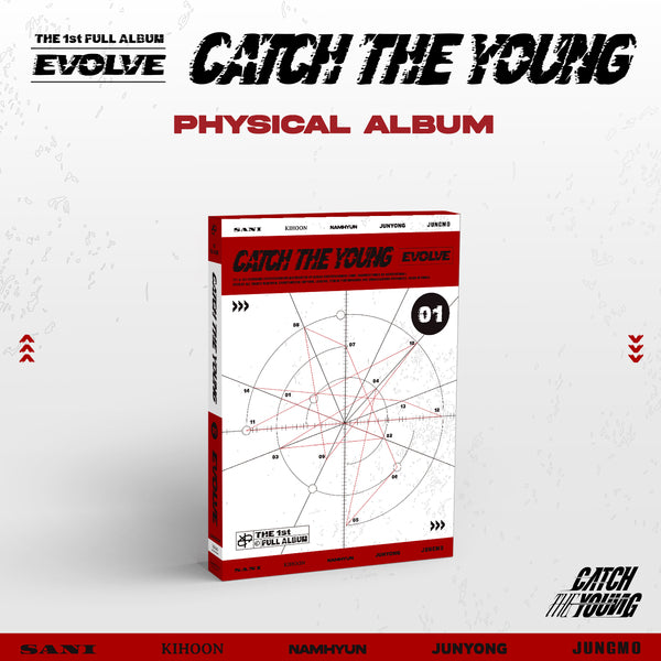 CATCH THE YOUNG(캐치더영) - 1집 [EVOLVE] (CD)