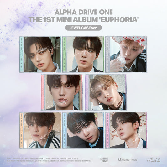 ALPHA DRIVE ONE - THE 1ST MINI ALBUM 'EUPHORIA'_JEWEL CASE ver.