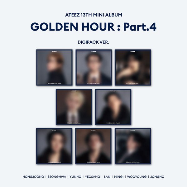 ATEEZ (에이티즈) GOLDEN HOUR : Part.4 DIGIPACK VER.