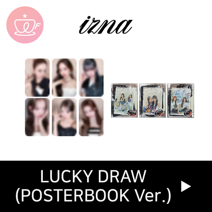 [후즈팬 카페 럭키드로우] izna 2nd Mini Album [Not Just Pretty] (POSTERBOOK Ver.)