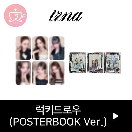 [후즈팬 카페 럭키드로우] izna 2nd Mini Album [Not Just Pretty] (POSTERBOOK Ver.)