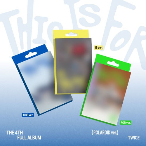 TWICE (트와이스) THIS IS FOR (POLAROID ver.)
