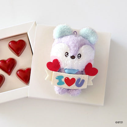 BT21 minini doll keychain [I LOVE YOU] 