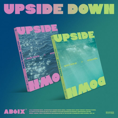 AB6IX (에이비식스) 10TH EP [UPSIDE DOWN] [Photobook VER.] (UP Ver. / DOWN Ver.)