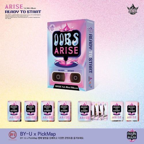 어라이즈(ARISE) ARISE 1st Mini Album ‘READY TO START’ (Smart Album Ver.)