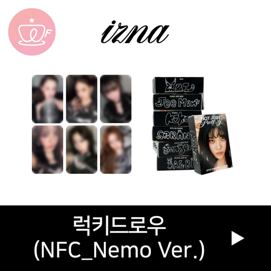 [후즈팬 카페 럭키드로우] izna 2nd Mini Album [Not Just Pretty] (NFC_Nemo Ver.)