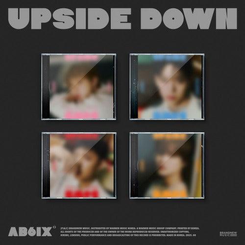 AB6IX (에이비식스) 10TH EP [UPSIDE DOWN] [JEWEL VER.] (JEON WOONG Ver. / KIM DONG HYUN Ver. / PARK WOO JIN Ver. / LEE DAE HWI Ver.)