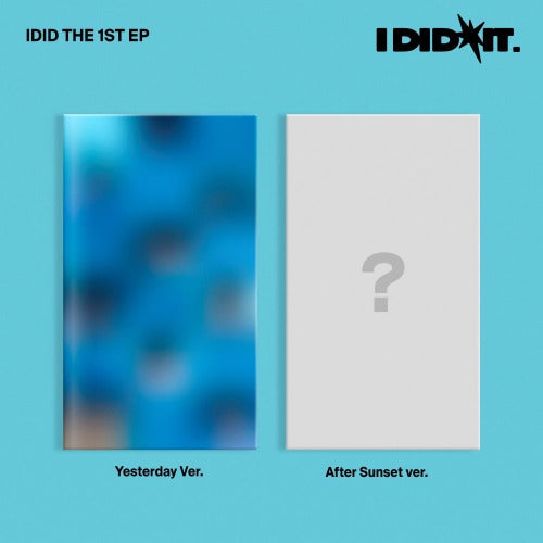 IDID(아이딧) 미니 1집[I did it] Yesterday Ver. / After Sunset Ver.