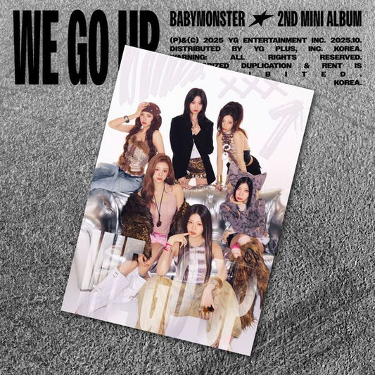 베이비몬스터 (BABYMONSTER) 2nd MINI ALBUM [WE GO UP] POSTCARD Ver.