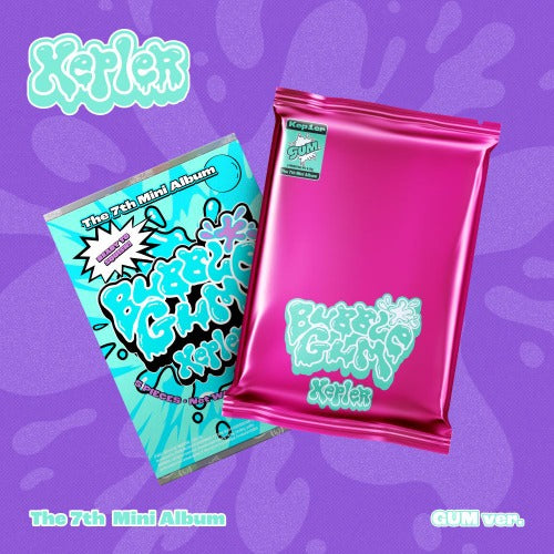 Kep1er The 7th Mini Album [BUBBLE GUM] BUBBLE ver., GUM ver.