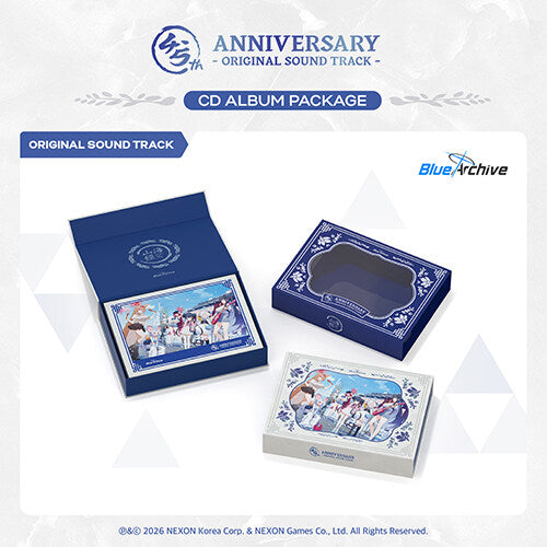 블루 아카이브 4.5주년 기념OST CD 앨범 패키지
