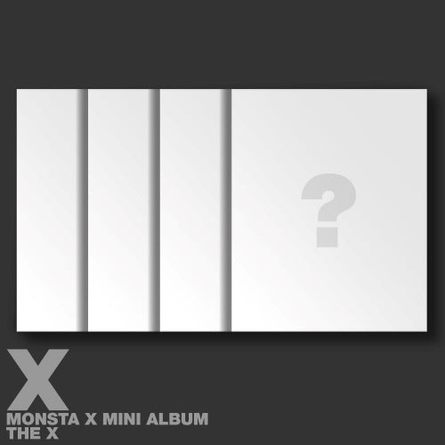 몬스타엑스 MONSTA X MINI ALBUM THE X (UNKNOWN X VER./ UNDERDOG X VER / HELLO X VER./ XX VER.)