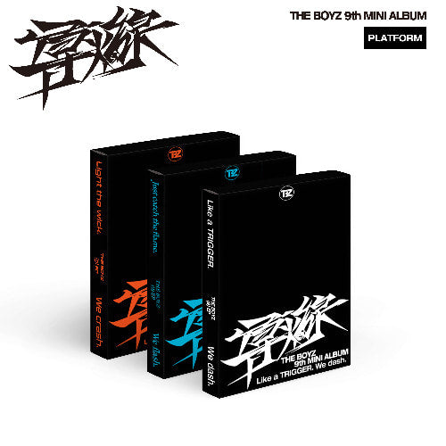 THE BOYZ 9th Mini Album [導火線 (Dohwaseon)] Platform Version (Flash Ver. / Riot Ver. / Vanguard Ver.) 