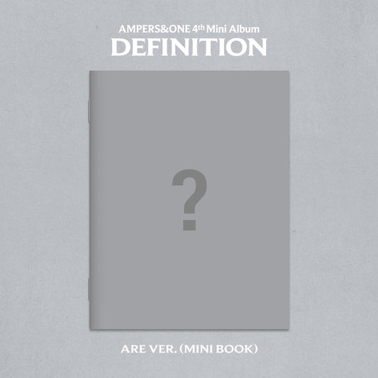 앰퍼샌드원 (AMPERS&ONE) 4th Mini Album 'DEFINITION' (ARE ver.)