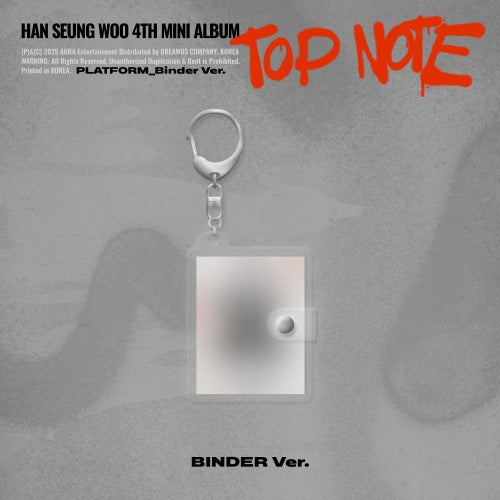 HAN SEUNG WOO 4th Mini Album_TOP NOTE (PLATFORM_Binder Ver.) 