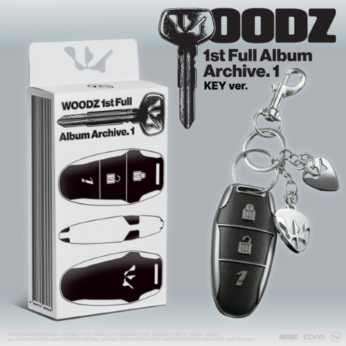 우즈 (WOODZ) - 1st Full Album [Archive. 1] (Key Ver.) (한정반