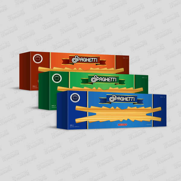 LE SSERAFIM(르세라핌) 1st Single Album 'SPAGHETTI'