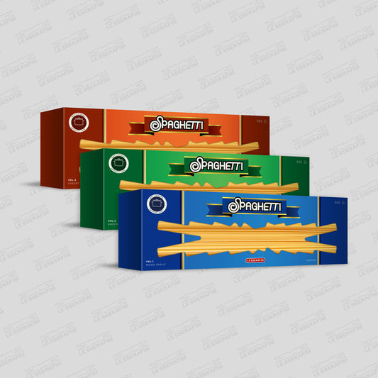 LE SSERAFIM(르세라핌) 1st Single Album 'SPAGHETTI'