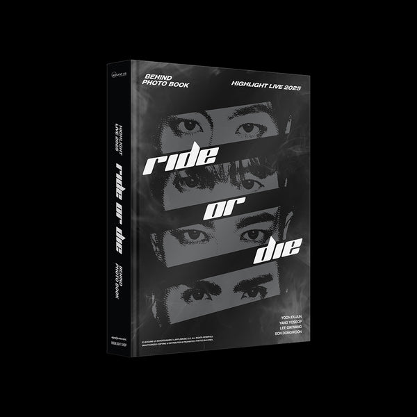 하이라이트 (HIGHLIGHT) - LIVE 2025 [RIDE OR DIE] BEHIND PHOTO BOOK