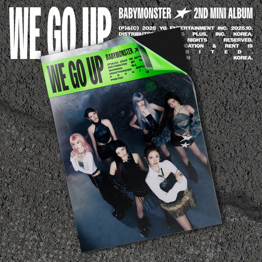 베이비몬스터 (BABYMONSTER) 2nd MINI ALBUM [WE GO UP] WE Ver.