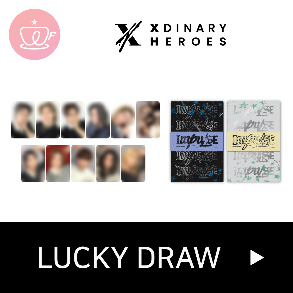 [후즈팬 카페 럭키드로우] Xdinary Heroes 9th Mini Album <IMPULSE> (BACKSTAGE Ver. / Band of Outsiders Ver.)