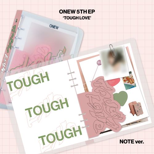 온유(ONEW) 미니앨범5집_TOUGH LOVE (NOTE Ver.)