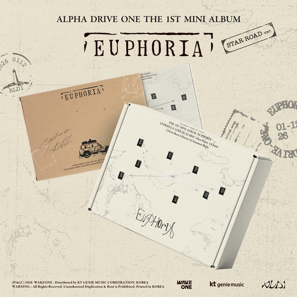 ALPHA DRIVE ONE - THE 1ST MINI ALBUM 'EUPHORIA'_STAR ROAD ver.