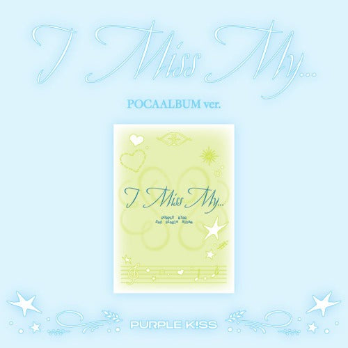 퍼플키스(PURPLE KISS) 싱글 2집 [I Miss My...] (POCA ver.)