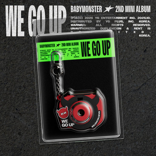 베이비몬스터 (BABYMONSTER) 2nd MINI ALBUM [WE GO UP] MINI BEAM KEYRING Ver.