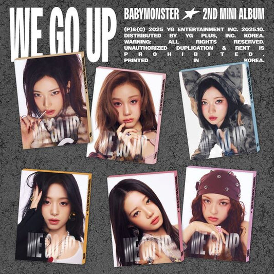 베이비몬스터 (BABYMONSTER) 2nd MINI ALBUM [WE GO UP] PATTERN Ver.