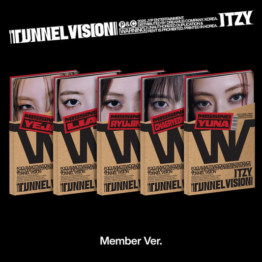 있지(ITZY) - TUNNEL VISION: 미니앨범, Member Ver.
